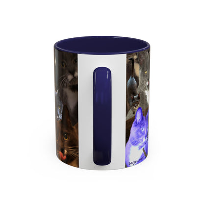 Mochi Cat Collage Mug Small (11oz)
