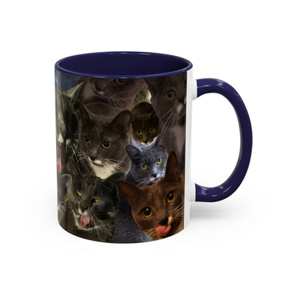 Mochi Cat Collage Mug Small (11oz)