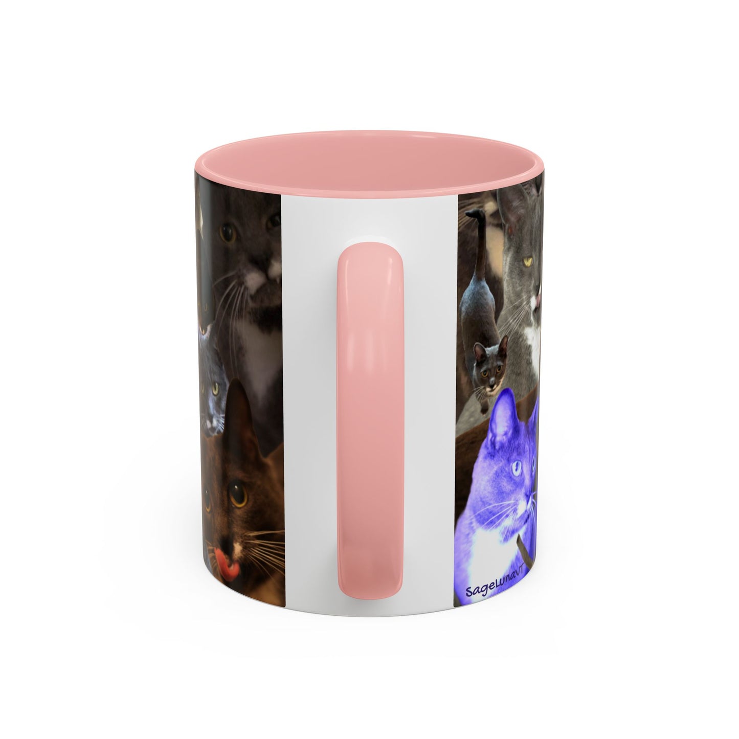 Mochi Cat Collage Mug Small (11oz)