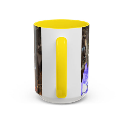 Mochi Cat Collage Mug Large (15oz)