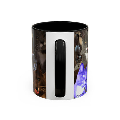 Mochi Cat Collage Mug Small (11oz)