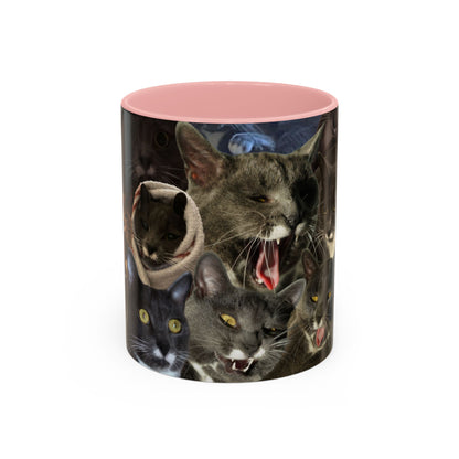 Mochi Cat Collage Mug Small (11oz)