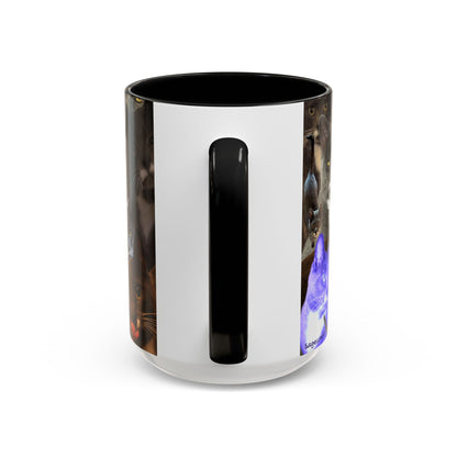 Mochi Cat Collage Mug Large (15oz)