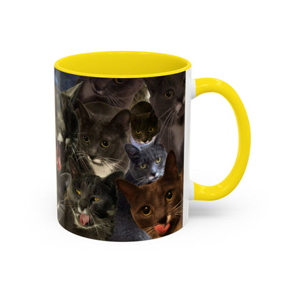 Mochi Cat Collage Mug Small (11oz)