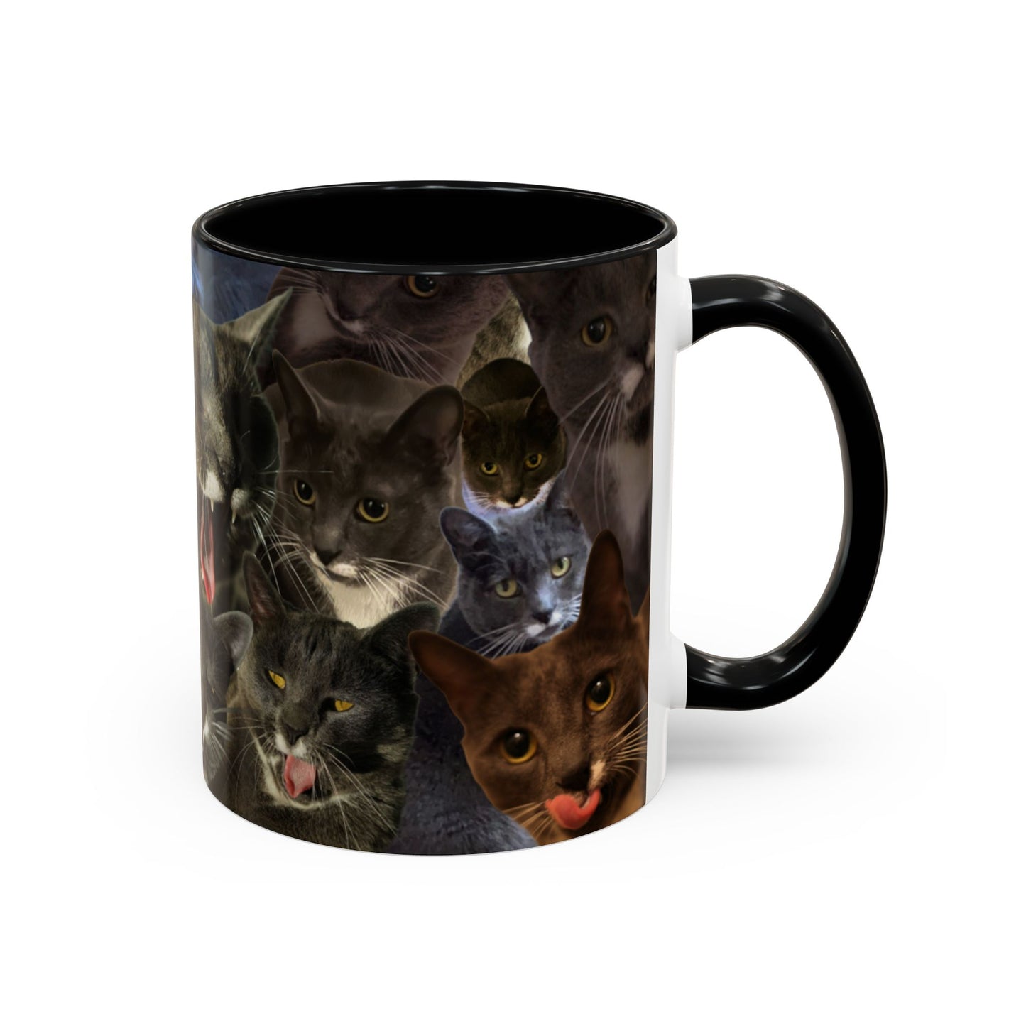 Mochi Cat Collage Mug Small (11oz)