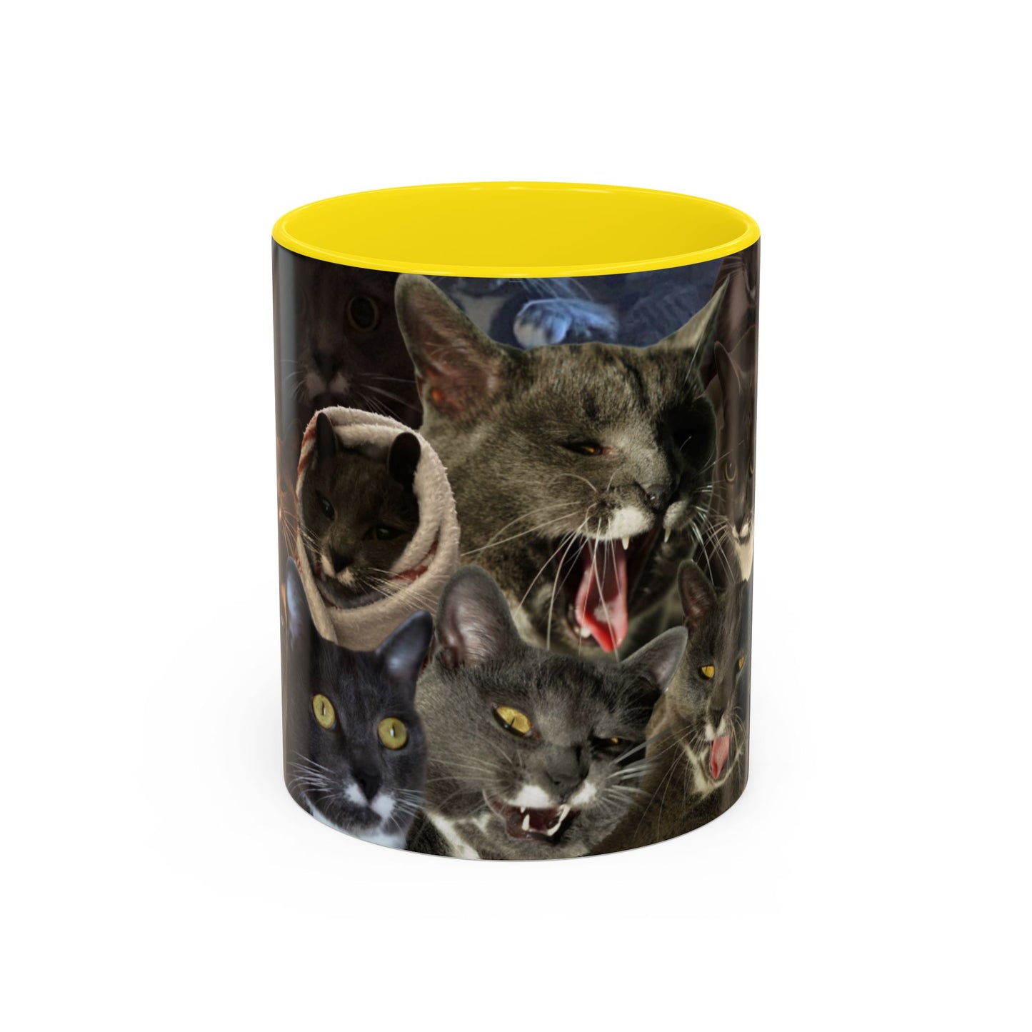 Mochi Cat Collage Mug Small (11oz)